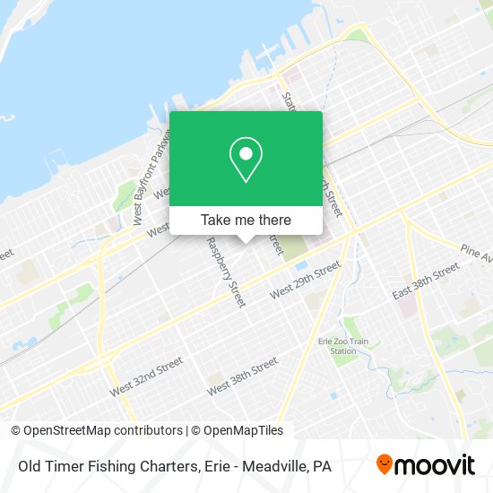 Mapa de Old Timer Fishing Charters