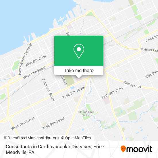 Consultants in Cardiovascular Diseases map