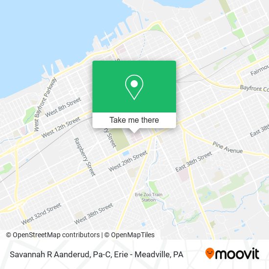 Savannah R Aanderud, Pa-C map