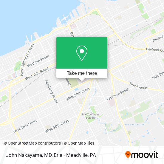 John Nakayama, MD map
