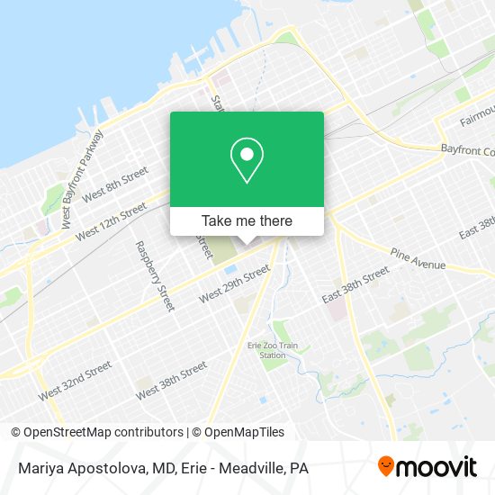 Mapa de Mariya Apostolova, MD