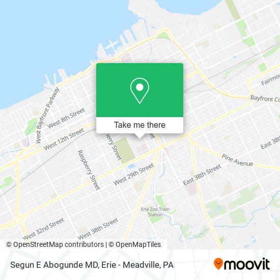 Mapa de Segun E Abogunde MD