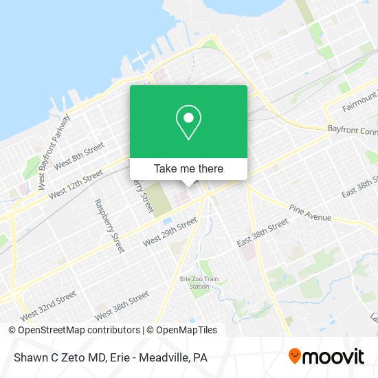 Shawn C Zeto MD map