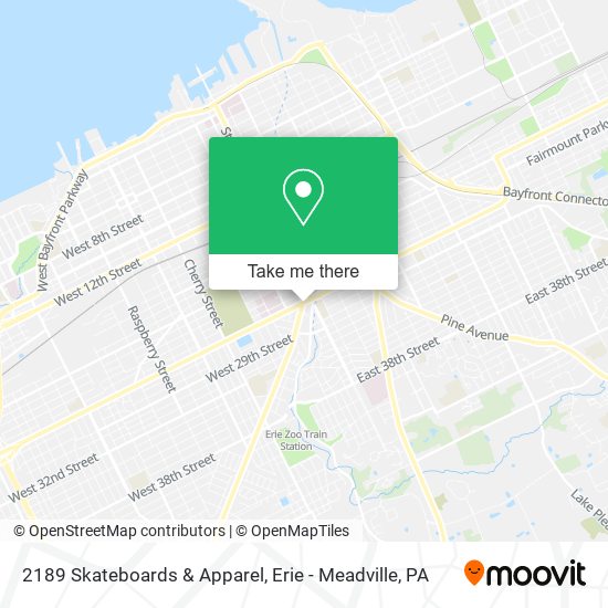 2189 Skateboards & Apparel map