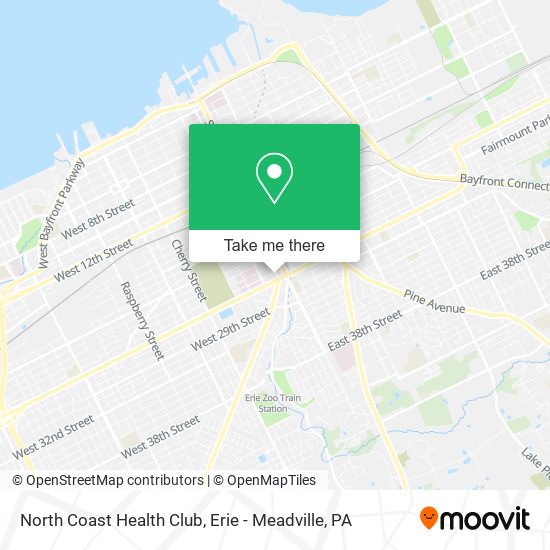 Mapa de North Coast Health Club