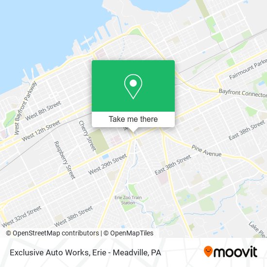 Mapa de Exclusive Auto Works