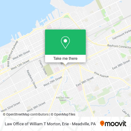 Law Office of William T Morton map