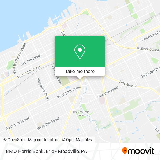 Mapa de BMO Harris Bank