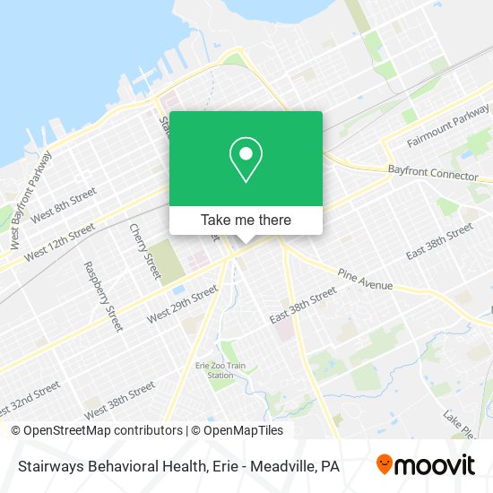 Stairways Behavioral Health map