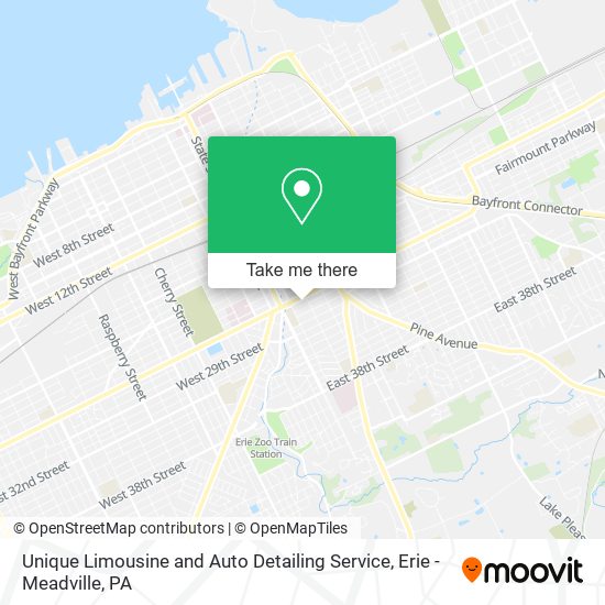 Mapa de Unique Limousine and Auto Detailing Service