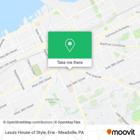 Lesa's House of Style map