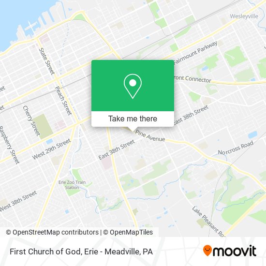 Mapa de First Church of God