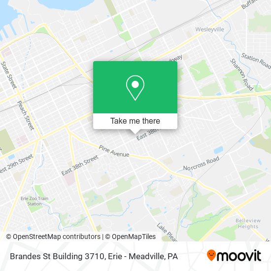 Mapa de Brandes St Building 3710