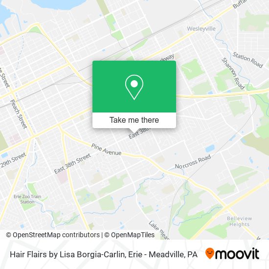 Hair Flairs by Lisa Borgia-Carlin map