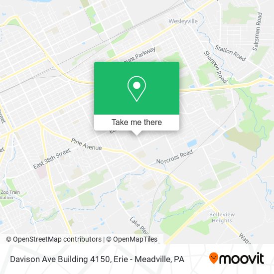 Davison Ave Building 4150 map