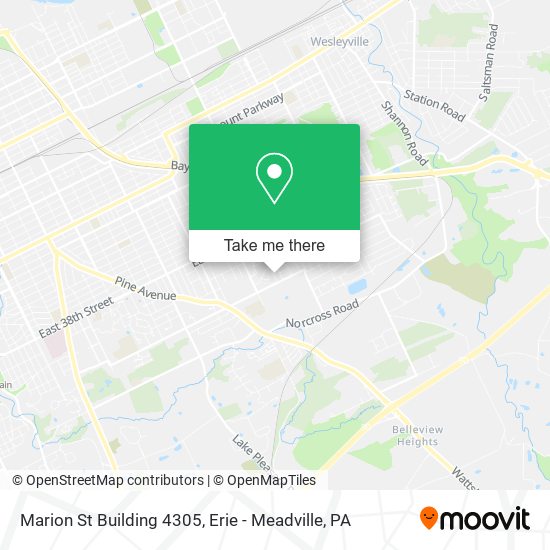 Marion St Building 4305 map