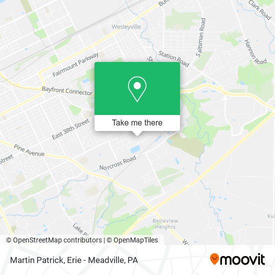 Mapa de Martin Patrick
