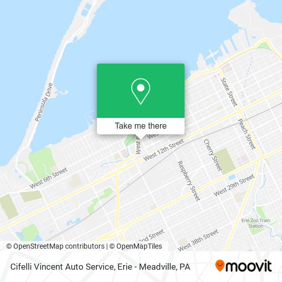 Cifelli Vincent Auto Service map