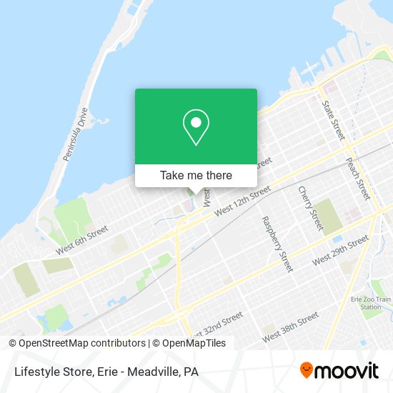 Lifestyle Store map