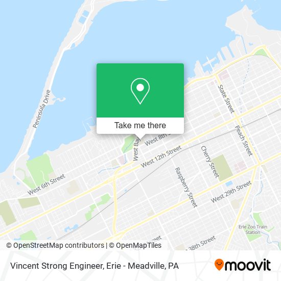 Vincent Strong Engineer map