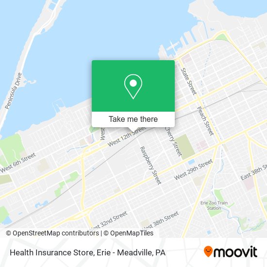 Health Insurance Store map