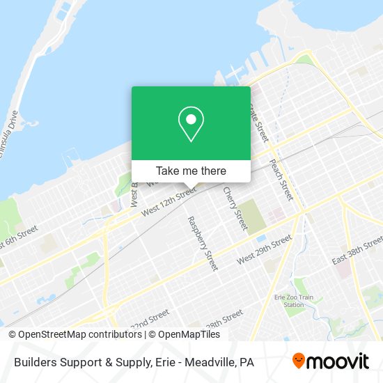 Mapa de Builders Support & Supply
