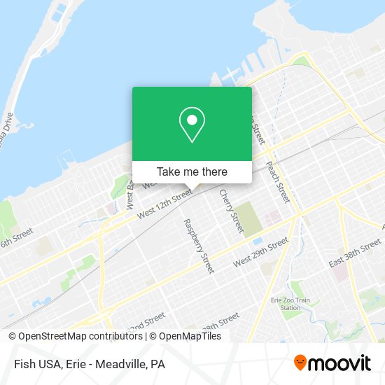 Mapa de Fish USA