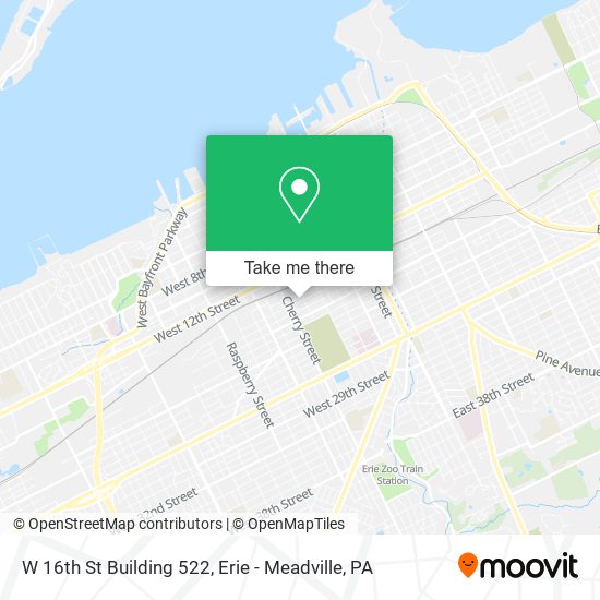 Mapa de W 16th St Building 522