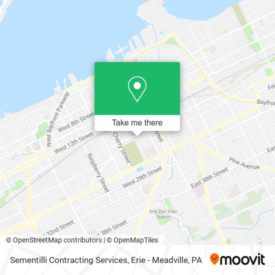 Mapa de Sementilli Contracting Services
