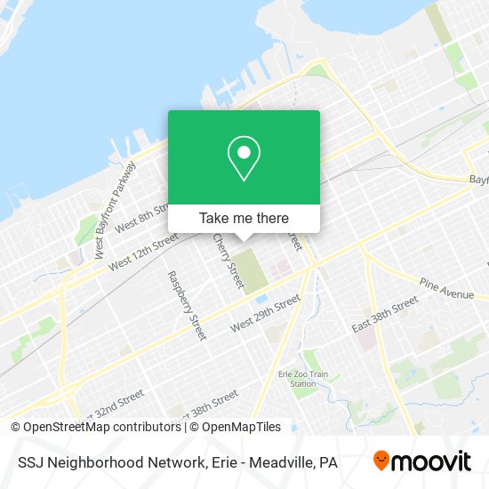 SSJ Neighborhood Network map