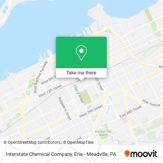 Interstate Chemical Company map