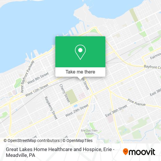 Mapa de Great Lakes Home Healthcare and Hospice
