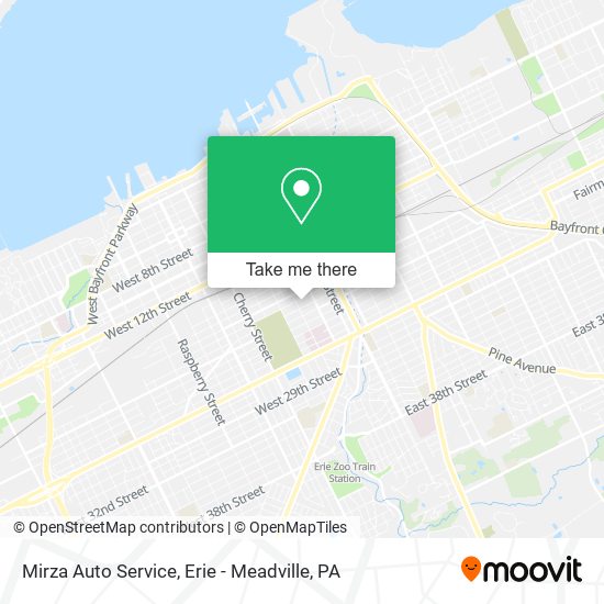 Mapa de Mirza Auto Service