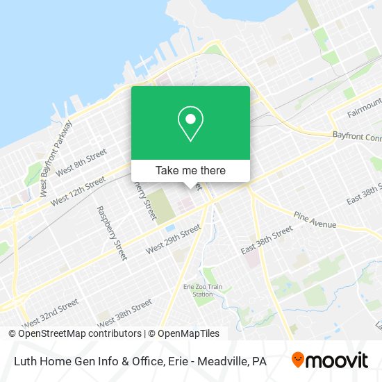 Luth Home Gen Info & Office map