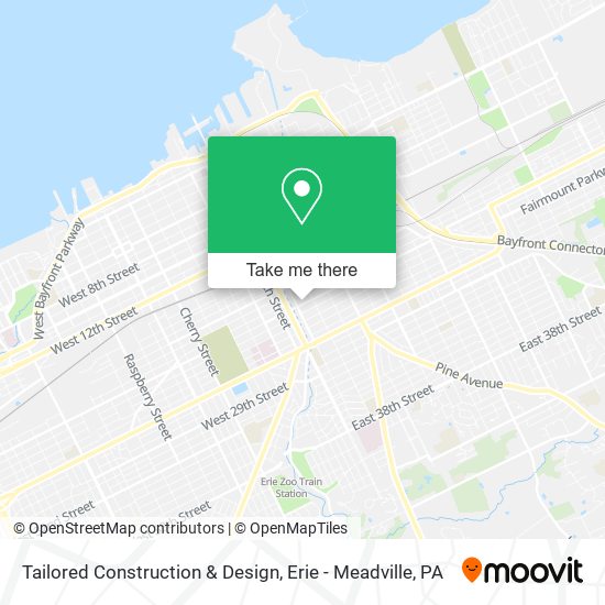 Tailored Construction & Design map