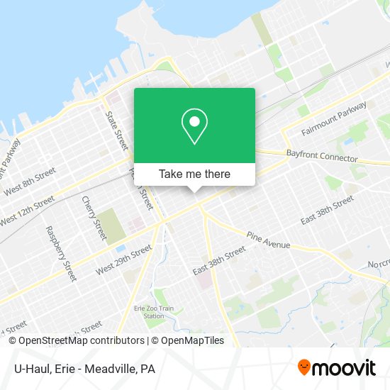 Mapa de U-Haul