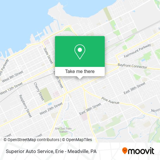 Mapa de Superior Auto Service