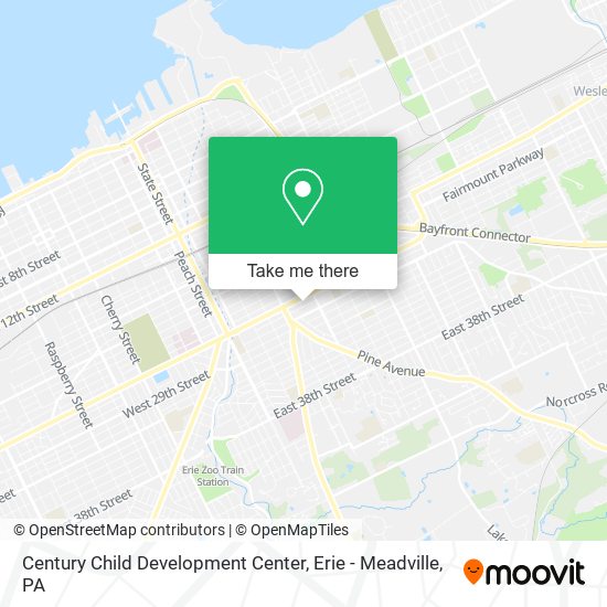 Mapa de Century Child Development Center