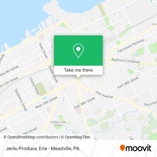 Jerilu Produce map
