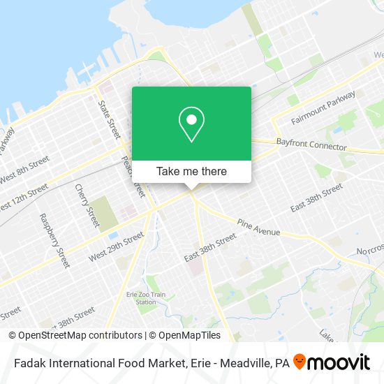 Fadak International Food Market map