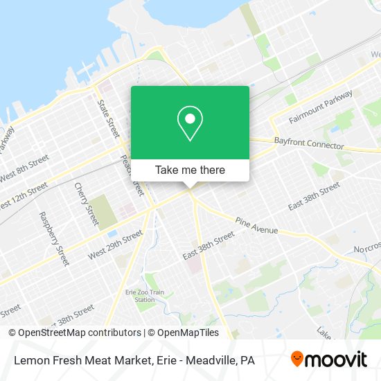 Mapa de Lemon Fresh Meat Market