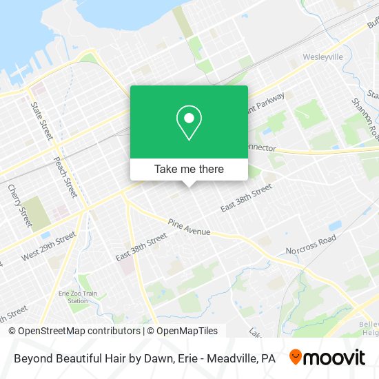 Mapa de Beyond Beautiful Hair by Dawn