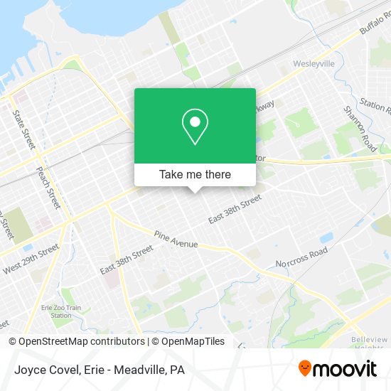 Mapa de Joyce Covel