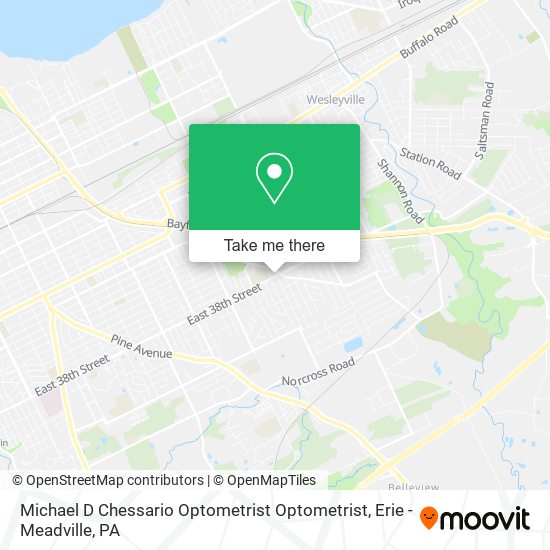 Michael D Chessario Optometrist Optometrist map