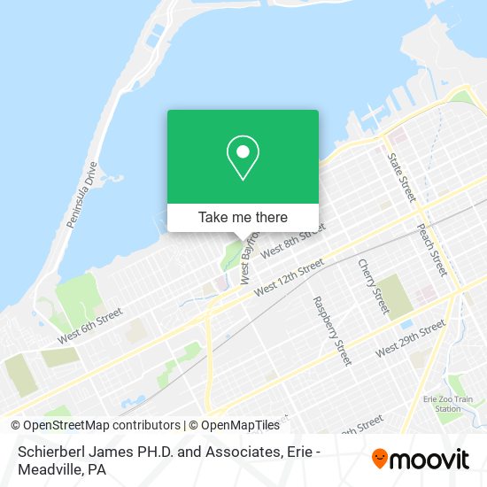 Schierberl James PH.D. and Associates map
