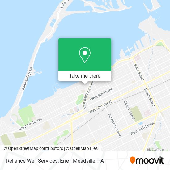 Reliance Well Services map