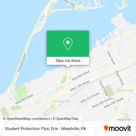 Student Protection Plus map