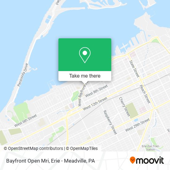 Mapa de Bayfront Open Mri