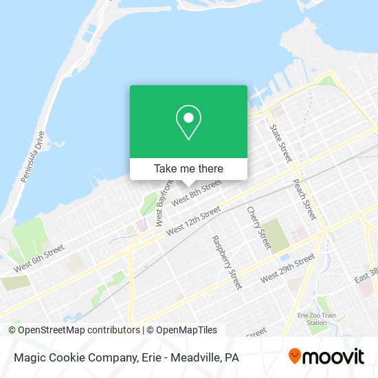 Mapa de Magic Cookie Company