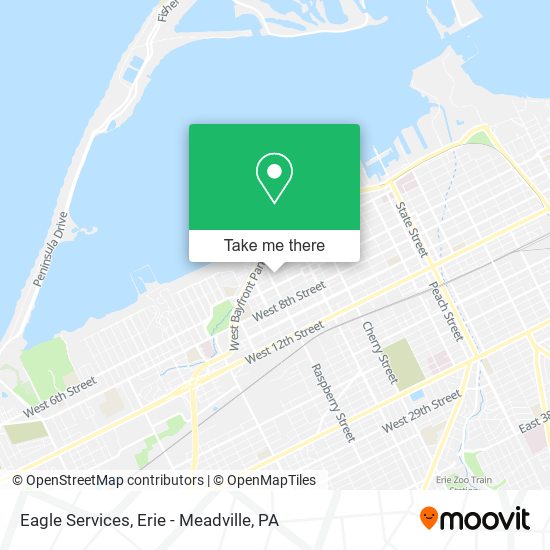 Eagle Services map